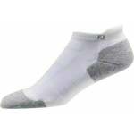 Footjoy Techsof Socks Rolltab Womens Nogavice White Grey/Blanc Gris S