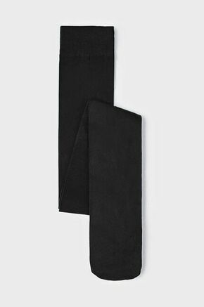 Otroške žabice Mayoral črna barva - črna. Otroški hlačne nogavice iz kolekcije Mayoral. Model izdelan iz enobarvnega materiala.
