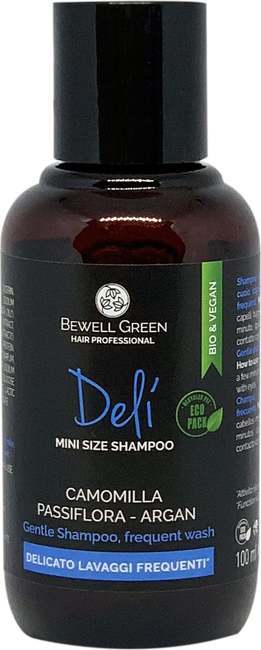 "BeWell Green DELI' nežen šampon - 100 ml"