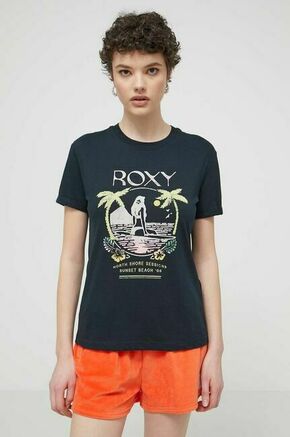 Bombažna kratka majica Roxy ženska