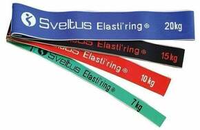 Sveltus Set of 4 Elasti'ring 7 kg-10 kg-15 kg-20 kg Multi Ekspender