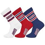 New York Giants Crew 3x nogavice, velikost 43-46