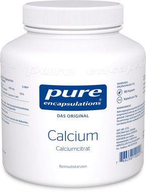 Kalcij (kalcijev citrat) - 180 kapsul
