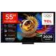 TCL 55Q7D Pro televizor, 55" (139 cm), QD MiniLED, Ultra HD, Google TV