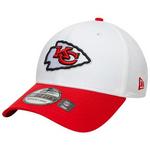 Kansas City Chiefs New Era 39THIRTY Team Logo Stretch Fit kapa, velikost M/L