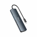 Sandberg Display Dock priklopna postaja, 8K, USB-C, črna (136-43)