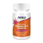 Vitamin D3 NOW, 250 µg / 10 000 IE (120 kapsul)