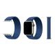 Najlonski pašček Chic (vel.S) za Apple Watch (42/44/45 mm), moder, dolžina 15 cm