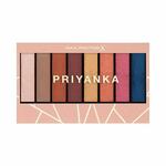 Max Factor Priyanka Masterpiece Nude Palette paletka senčil za oči 6,5 g odtenek 007 Fiery Terracotta