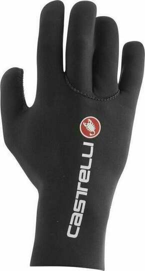 Castelli Diluvio C Glove Black Black 2XL Kolesarske rokavice