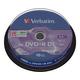 Verbatim DVD+R, 8.5GB, 10