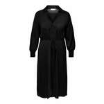 Only Carmakoma Ženska obleka CARRI ELLE Regular Fit 15270115 Black (Velikost XXL)