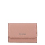 Denarnica Calvin Klein ženski, roza barva - roza. Mala denarnica iz kolekcije Calvin Klein. Model izdelan iz ekološkega usnja.