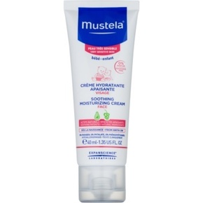 Mustela Bébé Soothing Moisturizing Face Cream dnevna krema za obraz za vse tipe kože 40 ml za otroke