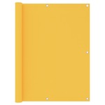 vidaXL Balkonsko platno rumeno 120x300 cm oksford blago