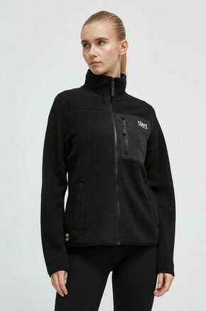 Flis pulover Colourwear črna barva - črna. Pulover iz kolekcije Colourwear