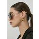 Sončna očala Gucci GG1202S ženska, črna barva - črna. Sončna očala iz kolekcije Gucci. Model z enobarvnimi stekli in okvirji iz kombinacije umetne snovi in kovine. Ima filter UV 400.