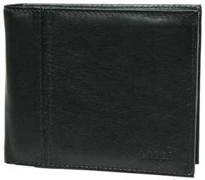 Lagen Moška černá usnjena denarnica Black PW-521 -1