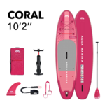 Napihljiv SUP Aqua Marina Coral 10’2-, 310×78×12 cm (BT-23COPR), roza