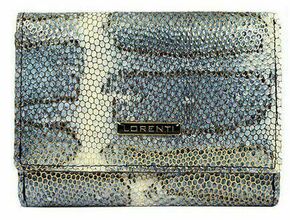 Lorenti Majhna usnjena ženska denarnica na zaponko in zaponko