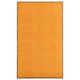 Greatstore Pralni predpražnik oranžen 90x150 cm