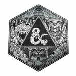 Paladone Dungeons and Dragons Puzzle - kocka v pločevinasti škatli 750 kosov