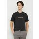 Bombažna kratka majica Michael Kors moški, črna barva - črna. Kratka majica iz kolekcije Michael Kors, izdelana iz tanke, elastične pletenine. Model iz izjemno udobne bombažne tkanine, ki je zračna.