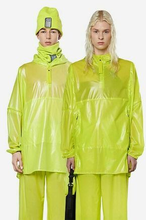 Vodoodporna jakna Rains Ultralight Anorak zelena barva - zelena. Vodoodporna jakna iz kolekcije Rains. Lahek model