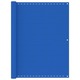 Vidaxl Balkonsko platno modro 120x500 cm HDPE