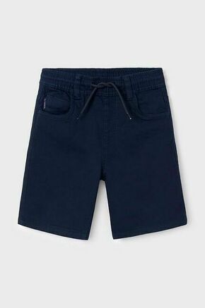 Otroške kratke hlače Mayoral soft mornarsko modra barva - mornarsko modra. Otroške kratke hlače iz kolekcije Mayoral. Model izdelan iz gladke tkanine.