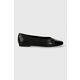 Usnjene balerinke Vagabond Shoemakers JOLIN črna barva, 5508.662.92 - črna. Balerinke iz kolekcije Vagabond Shoemakers, izdelane iz naravnega usnja. Model z mehkim, oblikovanim vložkom zagotavlja udobje.