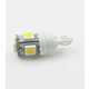 WEBHIDDENBRAND M-LINE žarnica LED 12V W5W-T10 5xSMD 5050, bela, par