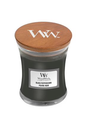 WoodWick dišeča sveča Black Peppercorn mala vaza