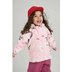 Otroška vodoodporna jakna Reima Hete roza barva - roza. Otroška jakna iz kolekcije Reima. Prehoden model, izdelan iz vodoodpornega materiala.