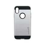 Chameleon Apple iPhone X / XS - Gumiran ovitek (ARM-01) - srebrn