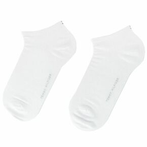Tommy Hilfiger stopalke (2 pack) - bela. Stopalke iz kolekcije Tommy Hilfiger. Model izdelan iz enobarvnega materiala. V kompletu sta dva para.