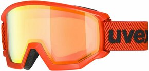 Očala Uvex Athletic Fm rdeča barva - oranžna. Očala iz kolekcije Uvex. Model z lečami s prevleko proti megljenju.