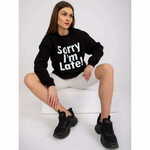 Ex moda Ženska majica s kapuco Francisco black EM-BL-U624.99_384247 Univerzalni