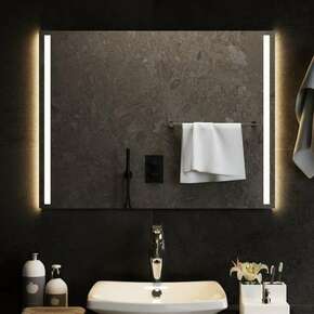 Vidaxl LED kopalniško ogledalo 80x60 cm