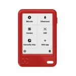 Strojna denarnica Ledger Nano Gen 5 Cherry Red strojna denarnica za kripto s ključem za obnovitev (LEDGERNANO-5-CR-RK)