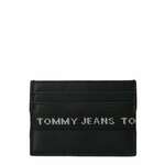 Tommy Jeans Etui za kreditne kartice Tjm Essential Leather Cc Holder AM0AM11219 Črna