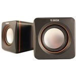 SBox SP-02 zvočniki, 2.0, črni USB
