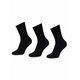 Tommy Hilfiger Set 3 parov ženskih visokih nogavic 701220262 Črna