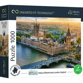 Sestavljanka Trefl Prime 1000 UFT - Cityscape: Westminster Palace