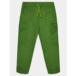 United Colors Of Benetton Jogging hlače 4HK2GF013 Zelena Regular Fit