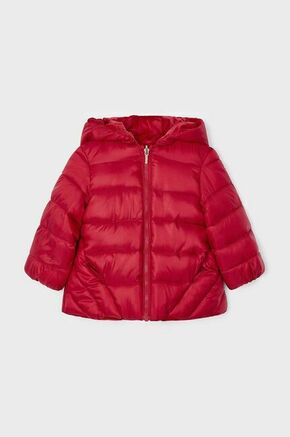 Otroška dvostranska jakna Mayoral rdeča barva - rdeča. Otroška Jakna iz kolekcije Mayoral. Podloženi model izdelan iz enobarvnega materiala.