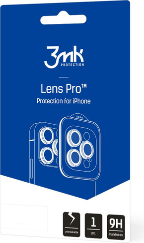 3MK Apple iPhone 14 - Zaščita objektiva 3mk Pro Gold