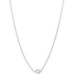 Rosato Srebrna ogrlica z obročem za obeske Storie RZC005 srebro 925/1000