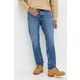 Kavbojke Tommy Jeans moški - modra. Kavbojke iz kolekcije Tommy Jeans straight kroja, z visokim pasom. Model izdelan iz enobarvnega denima.