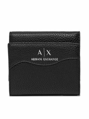 Armani Exchange Majhna ženska denarnica 948530 CC783 00020 Črna